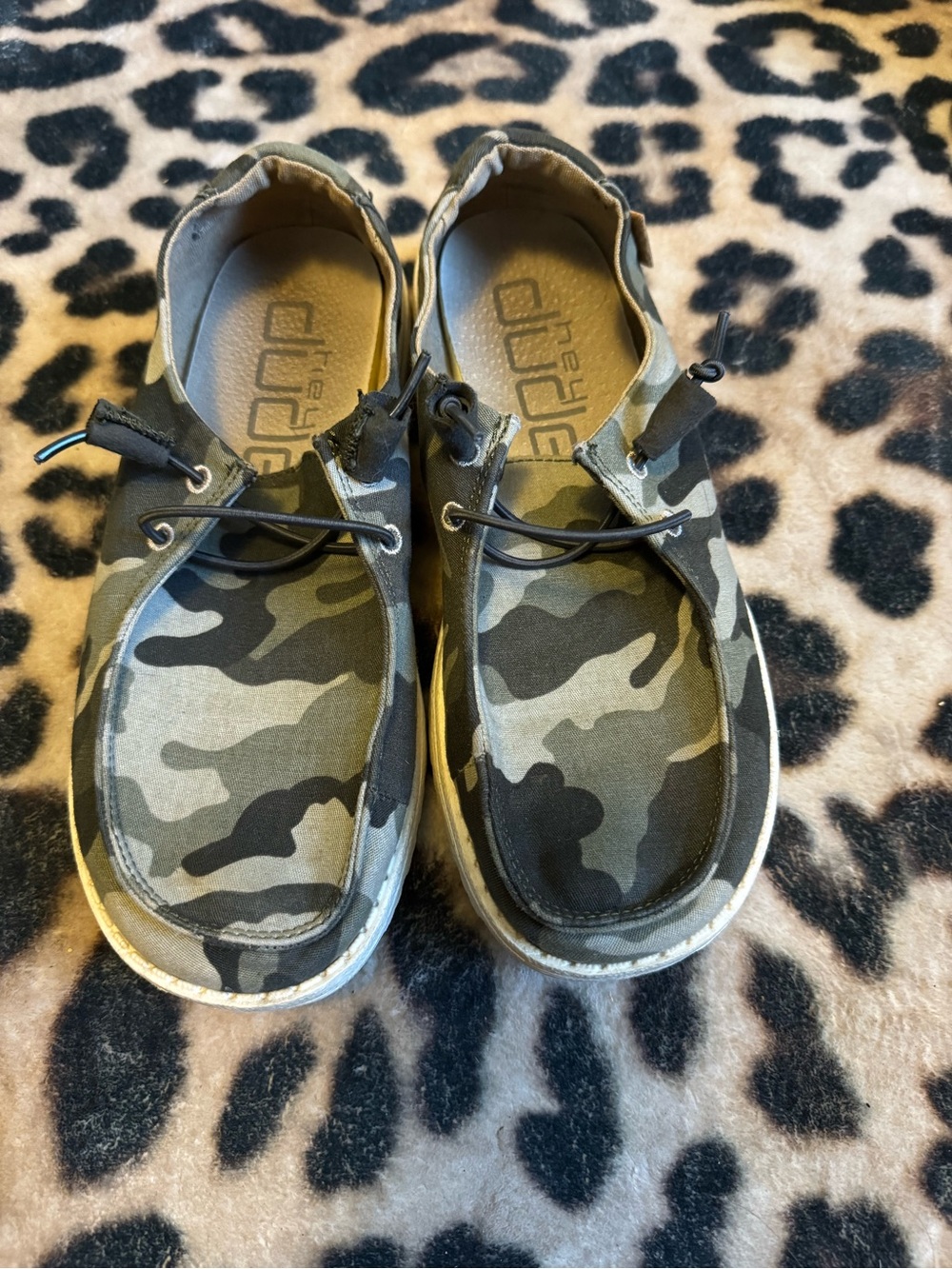 Hey Dude Women's Camo Slip-On Shoes